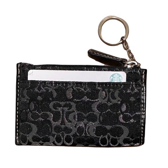 SOLD - Authentic COACH Card Money Holder - GUC. - Picture 4 of 11